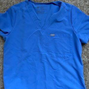 Figs Womens M Ceil Blue Scrub Set